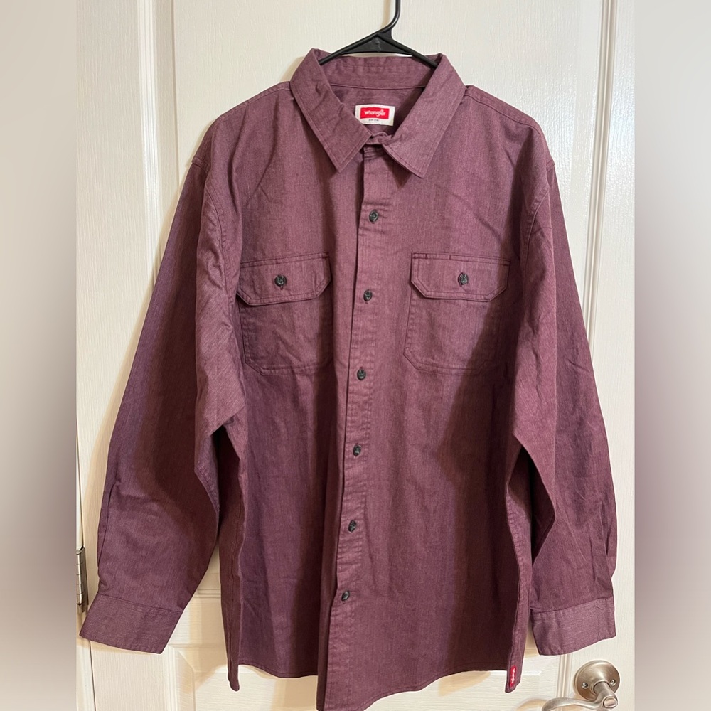 Wrangler Men’s Light Weight Denim Shirt